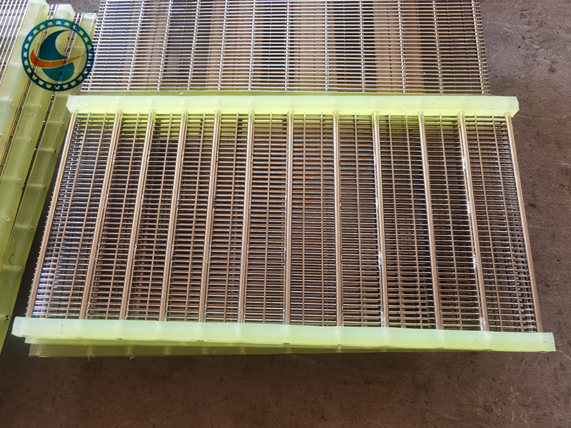 Paslanmaz Çelik 304 Slot 1.7mm Wedge Wire Screen Panel For Food Filtration