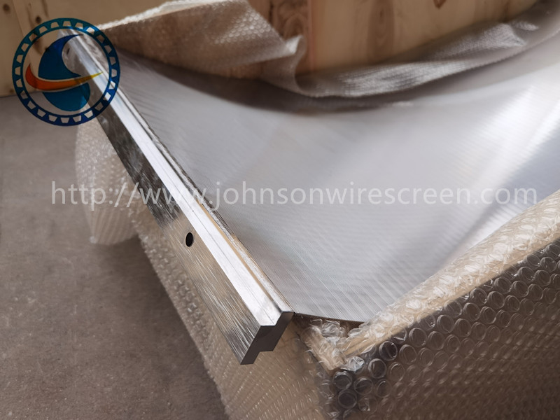 SS316L Atık su arıtma için Wedge Wire Arc Screen Filter