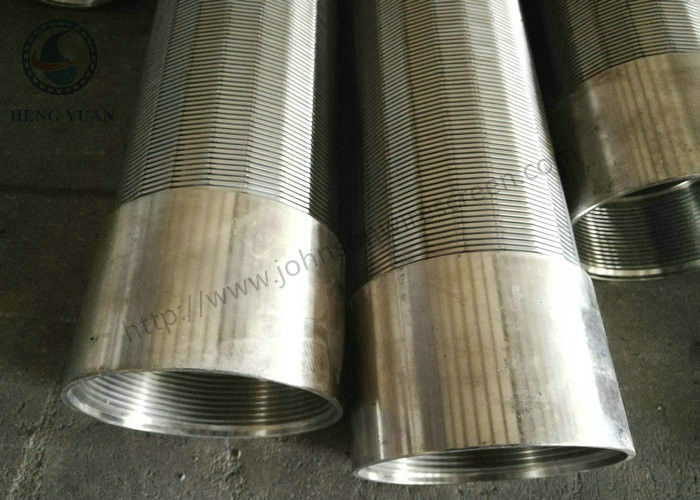 Döner ince ızgara filtreleri için tıkanmaz SS304 Wedge Wire Screen Filter