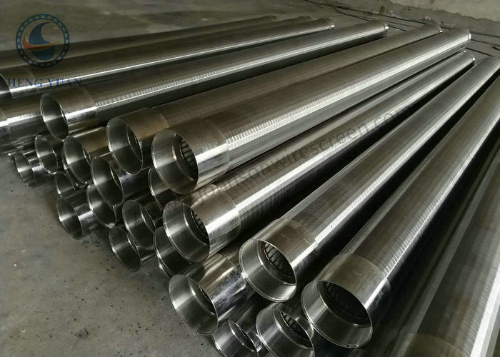 Döner ince ızgara filtreleri için tıkanmaz SS304 Wedge Wire Screen Filter