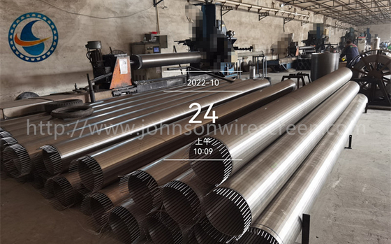 Düşük Karbonlu Galvanizli Johnson Vee Tel Ekran 8-5 / 8 