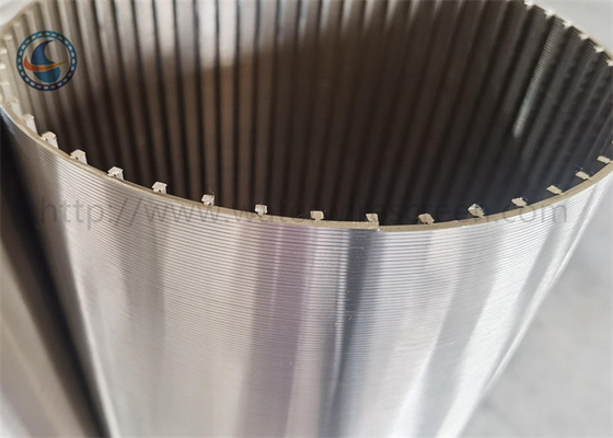 25-3200 Mikron Su Kuyusu Ekranı Kum Kontrol Filtreleri 25mm-1027mm Çap