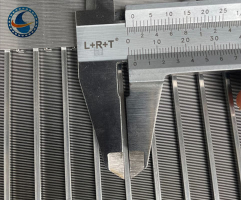 Kağıt Yapımı İçin Oem Paslanmaz Çelik 304 Kama Tel Ekran Panelleri