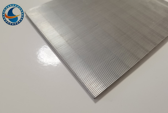 Paslanmaz çelik 316L yuva 0.02mm Wedge Wire ekran panelleri