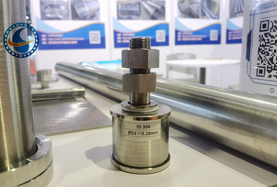 Od 53mm Su Filtresi Düzeni Paslanmaz Çelik 304