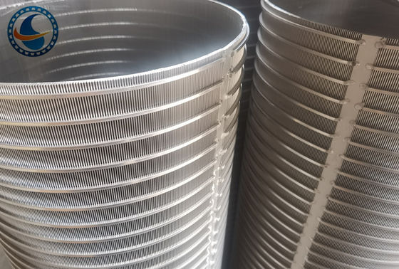 Yüksek Güçlü ID 200mm Vee Wire Mesh Optimal Tarama Performansı