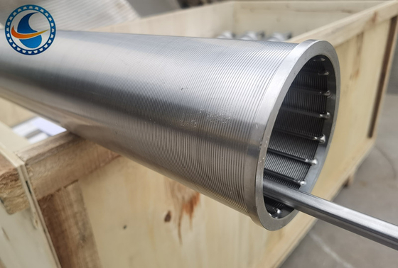 SS304 OD80MM Saf Yuvarlak 100 Mikron Mekanik Ekipmanlar İçin Kılıf Tel Ekranı