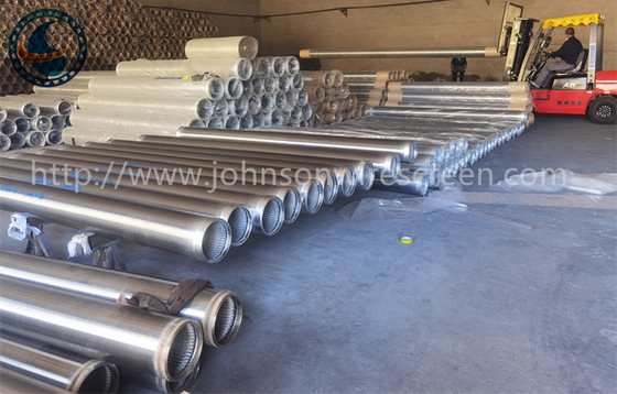 Galvanizing ve SS 304 Johnson Wedge Tel Su Kuyu Filtre Çubuğu