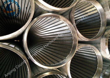 Özel Slot 10 Well Screen Pipe Steel Uzun Servis Ömrü