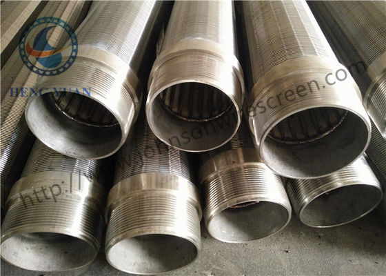 Yuvarlak Johnson Vee Tel Ekran Dişli Kaplinler Yüksek Üretim Verimliliği