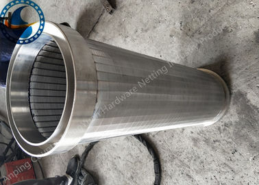 Atıksu Filtresi için Enerji Tasarruflu Profil Tel Coutinulous Slot Ekranı