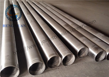 304 Sınıf Johnson Paslanmaz Çelik Ekran Vee Tel Ekran 5800mm Uzunluk
