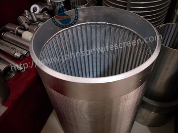 Tarım Sistemi Johnson Ekran Mesh / Johnson Filtre Ekranı 5800mm Uzunluk