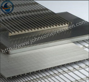 Gıda Filtrasyon Kaynaklı Kama Tel Ekran Dayanıklı 304L / 304L / 316L Sınıfı