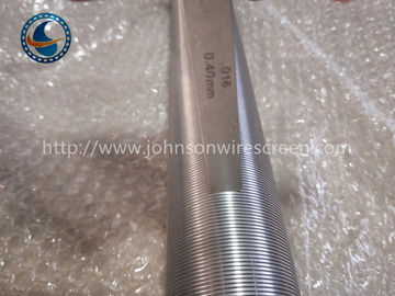 Saf Yuvarlak Kama Tel Ekran 50 Mm Çap 0.4 mm Yuva Tıkanmaz