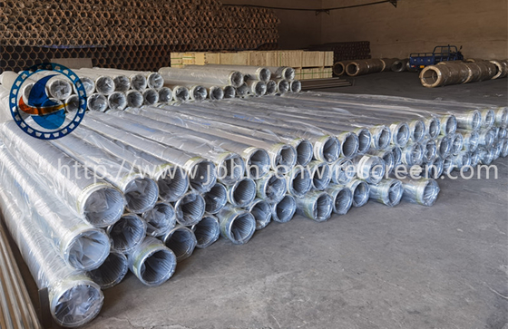 219mm Paslanmaz Çelik Johnson Su Kuyu Ekranı 1.0mm Slot
