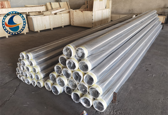 SS304L 168mm Johnson VEE-WIRE Kuyu Suyu Filtre Borusu