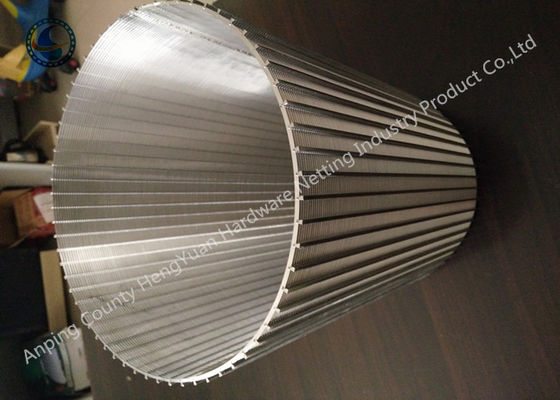 80cm Yükseklik Döner Elek Tamburu / Kama Tel Silindir Ekranı Geri Yıkama Filtresi