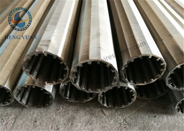 Paslanmaz Çelik Kama Tel V Tel Johnson Ekran 40mm OD Ekran Borusu