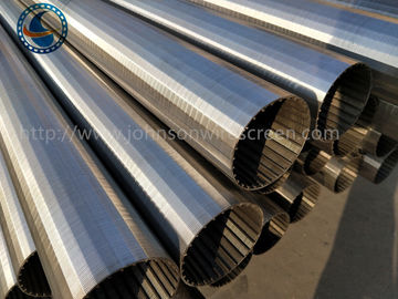 Profesyonel OD 100mm Kaynaklı Kama Tel Ekran Tıkanmaz ve Kolay Temizlenir