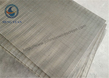 SS 205 / 304 / 316 / Filtre Elek Tarama için Kama Hasır 0.5mm Yuva Boyutu