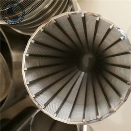 Tarama için V Şekilli Tel 0.75mm Yuvası Johnson Ekran Borusu