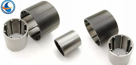 Johnson Sürekli Yuva Kama Hasır Profil Ekranı Paslanmaz Çelik 63mm Çap